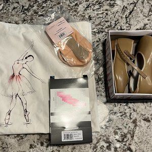 BRAND NEW - Dance Revolution - Tap Shoes, Ballet Shoes, Tights, & Tote - Size 12